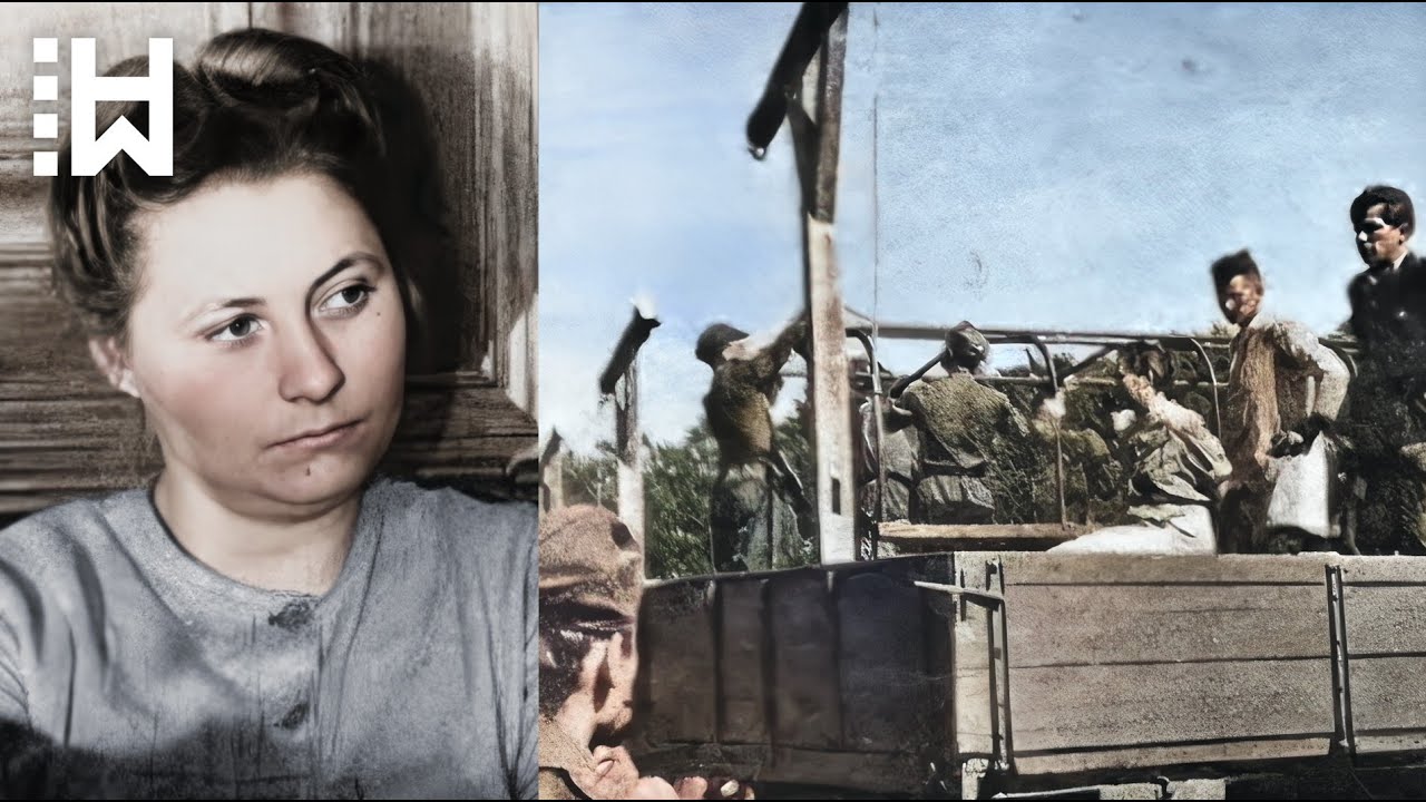 HORRIBLY Brutal EXECUTION of Jenny-Wanda Barkmann - Sadistic NAZI Guard at Stutthof Camp during WW2